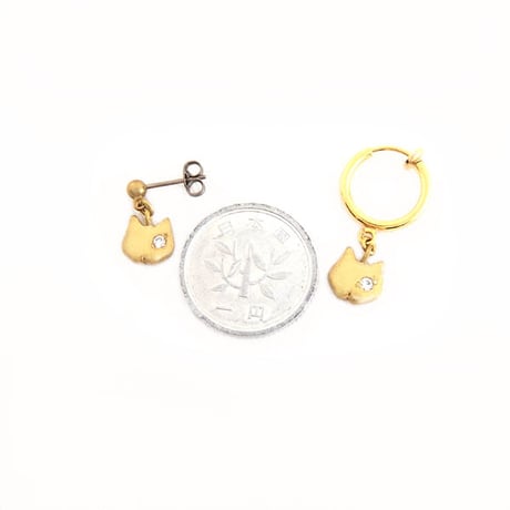 キラネコピアス&イヤリング