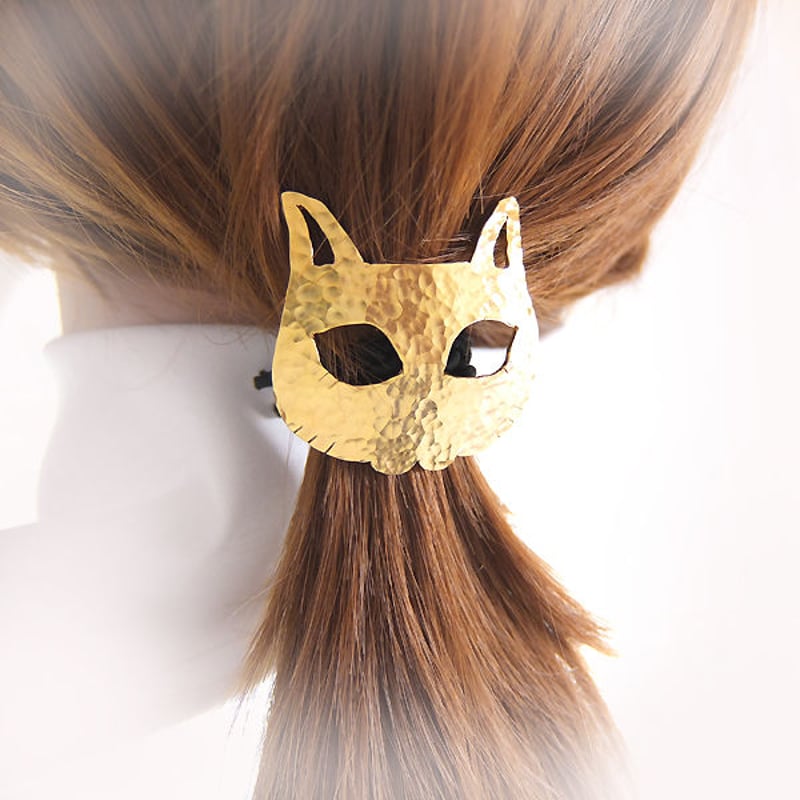 ♪373❤️ ねこ　猫　パール　花　マスクチェーン　マスク ♪373❤️ ねこ猫パール花マスクチェーンマスク