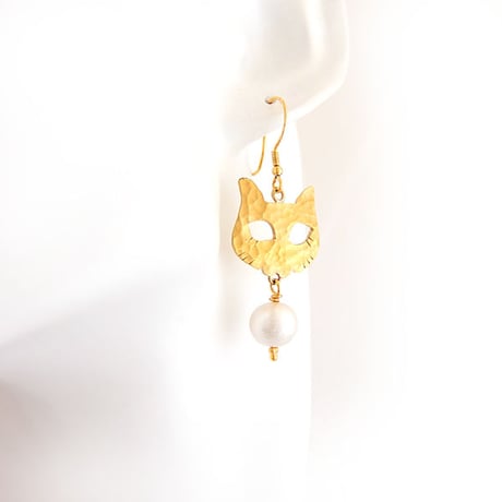 キャットマスクピアス&イヤリング