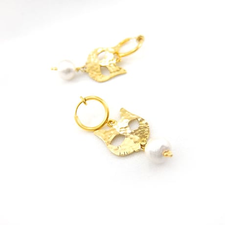 キャットマスクピアス&イヤリング