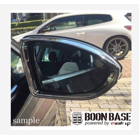 プジョー RCZ ブルーワイドミラー交換