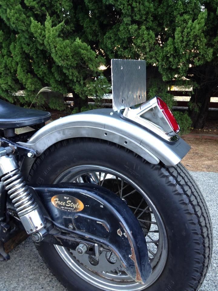 純正ハーレー　ショベル　リアフェンダー　4速 純正ハーレーショベルリアフェンダー4速