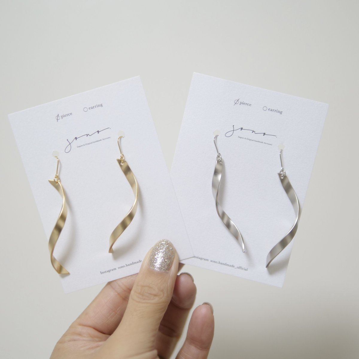 アクセサリー BAR JEWELLERY Small Fiocco Pierced BAR Jewellery(バージュエリ＝） | スモール フィオッコ ピアス