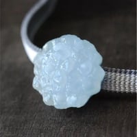 涼菓の帯留（アジサイ）