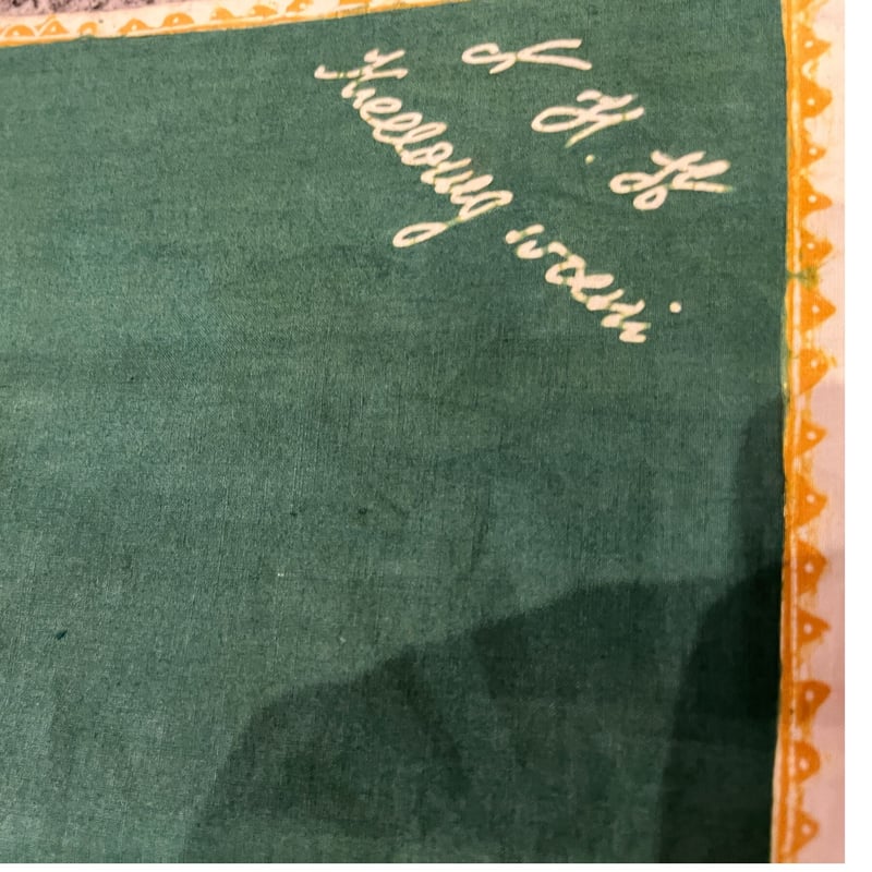 インドネシア プカロンガン 両面手描きオールドバティック パギソレ