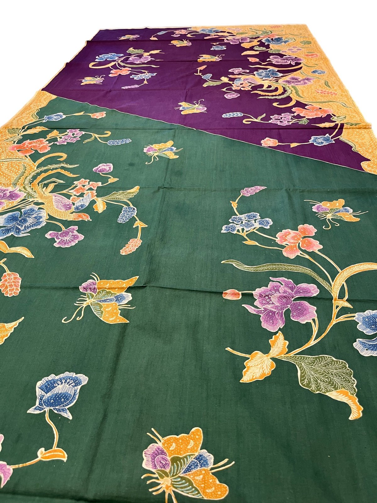 インドネシア プカロンガン 両面手描きオールドバティック