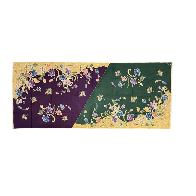 インドネシア更紗 両面手描きサロンプカロンガン