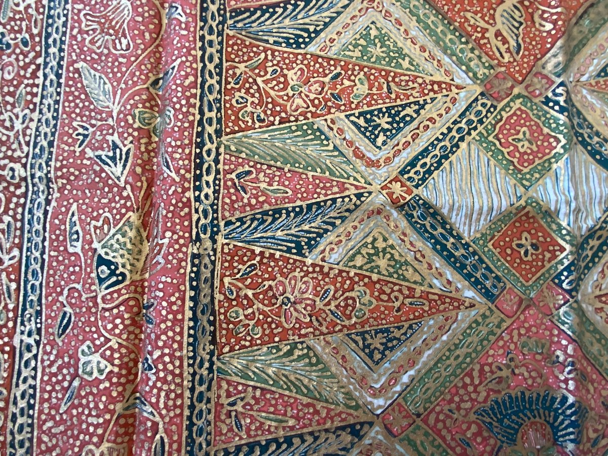 スマトラ島 パレンバン 金更紗 | ASIAN ACCENTS