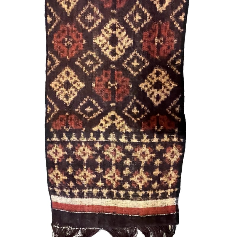 バリ島トゥガナン村産 手織りのダブルイカット グリンシン