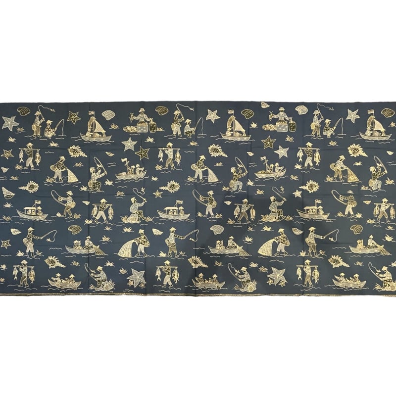 【ペア】パラドクサ（インドネシア・ジャワ島） ペクシ・ポダンと呼ばれる伝統的なデザインのバティック