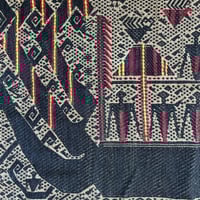 バリ島トゥガナン村産 手織りのダブルイカット グリンシン