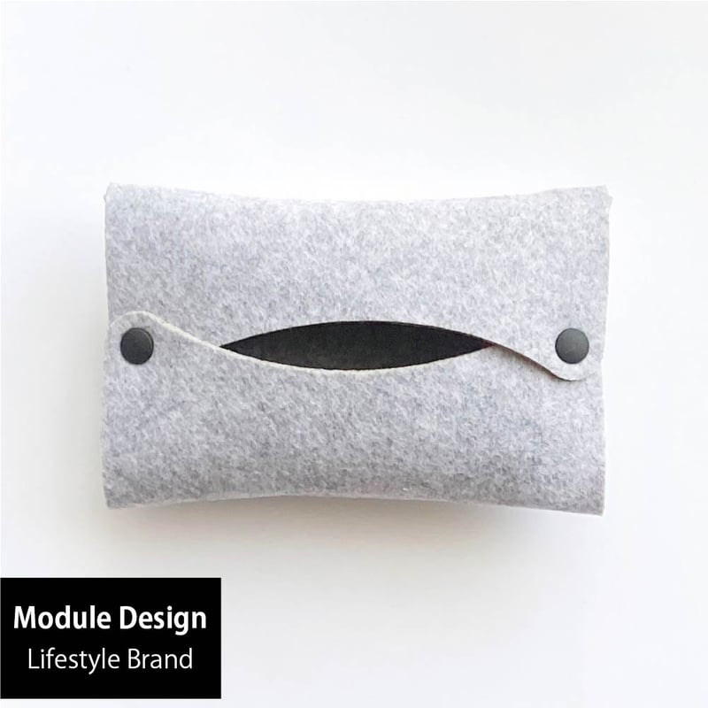 ①なる様ポケットティッシュケース YAMASAKI DESIGN WORKS/ポケットティッシュケース -片側が開く