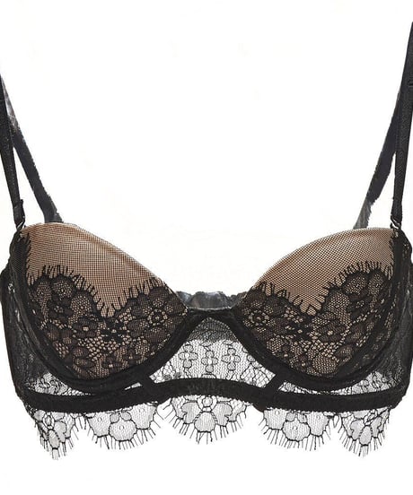 SEDUCTION  ストラップレスブラ 181-19083- BLACK