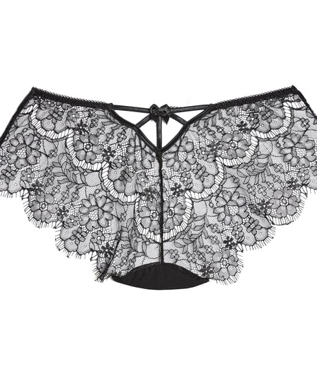SEDUCTION  バックレースショーツ 171-19085 - BLACK