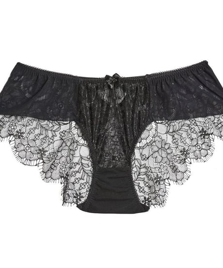 SEDUCTION  バックレースショーツ 171-19085 - BLACK
