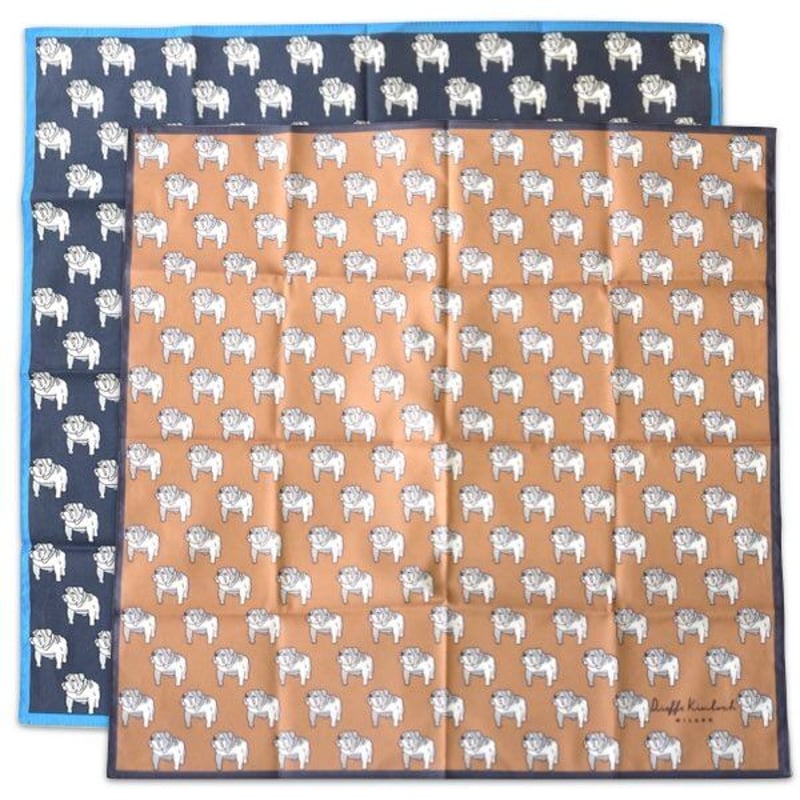 Dieffe Kinloch ディエッフェ キンロック コットンポプリンハンカチ