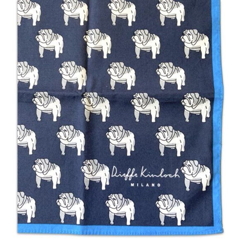 Dieffe Kinloch ディエッフェ キンロック コットンポプリンハンカチ