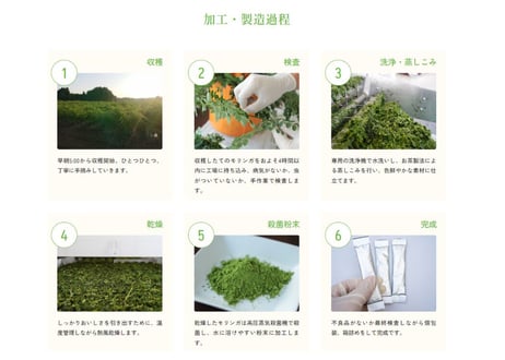 【おトクな定期便】鹿児島てらすファームのモリンガパウダー(知覧茶製法・朝摘み）