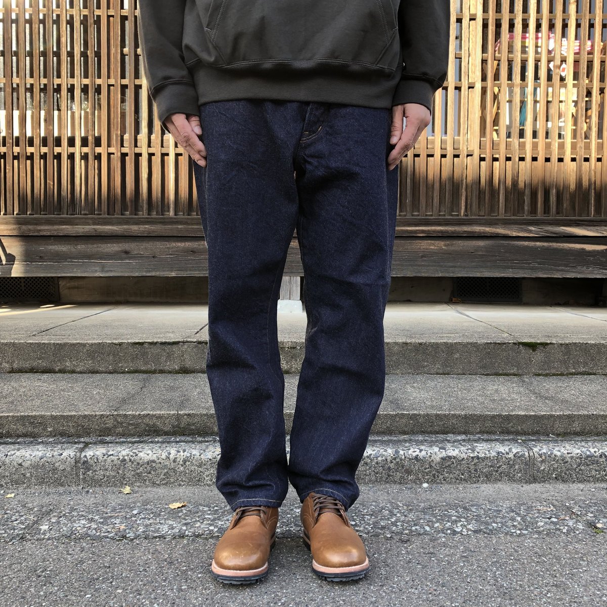 オンライン買取 YAECA 10-14W DENIM PANTS WIDE TAPERED | www