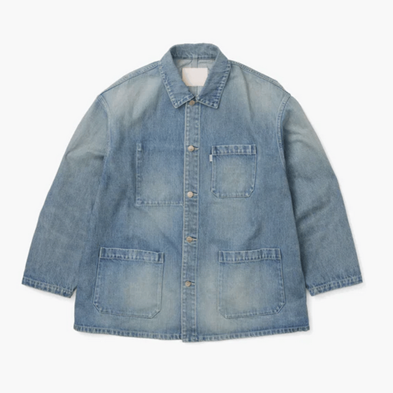 Graphpaper SELVAGE DENIM COVERALL カバーオール Graphpaper - グラフペーパー / SELVAGE DENIM COVERALL
