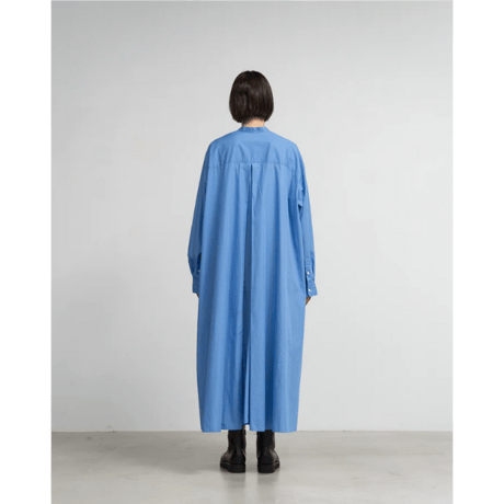 Graphpaper WOMEN　High Count Broad Band Oversized Shirt Dress　GL241-60284B