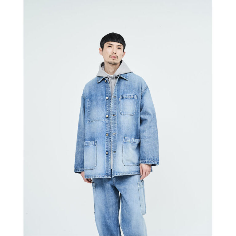 Graphpaper MEN Selvage Denim Coverall GM231-301