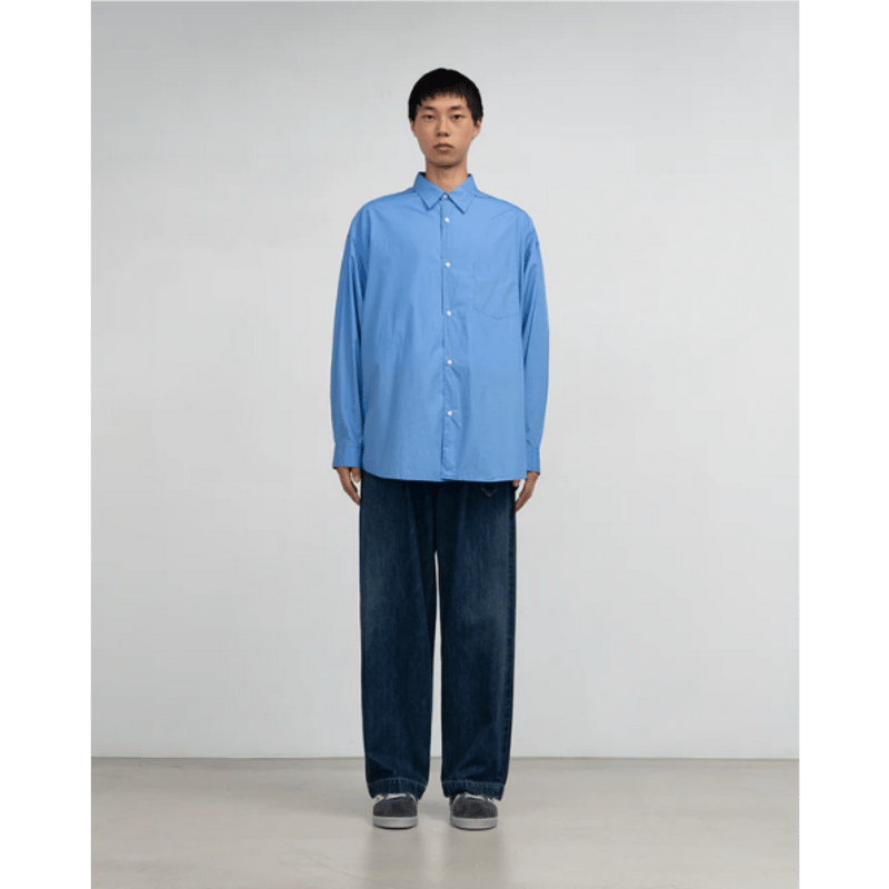 Graphpaper Selvage Denim Belted Pants GU243-401