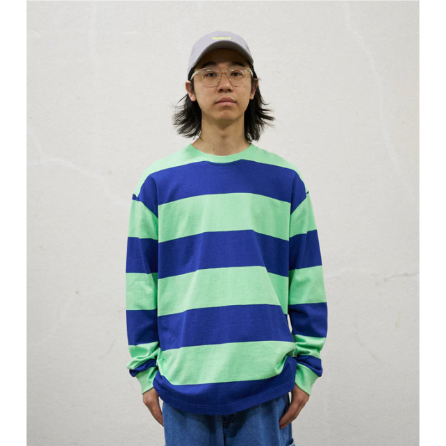 TapWater Wide Border L/S Tee | BENTO