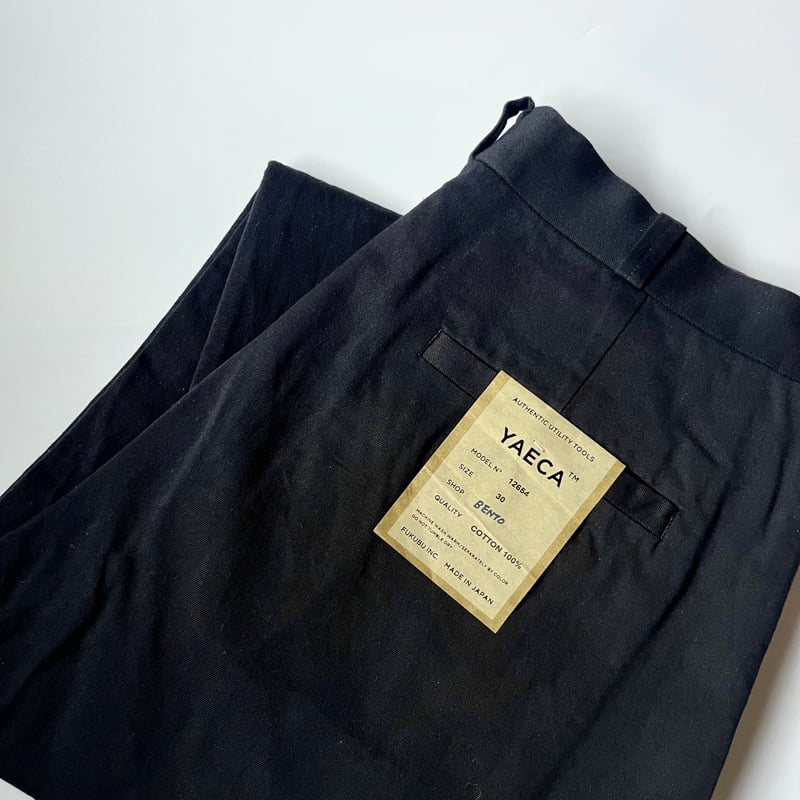 YAECA MEN CHINO CLOTH PANTS WIDE 12654 | BENTO