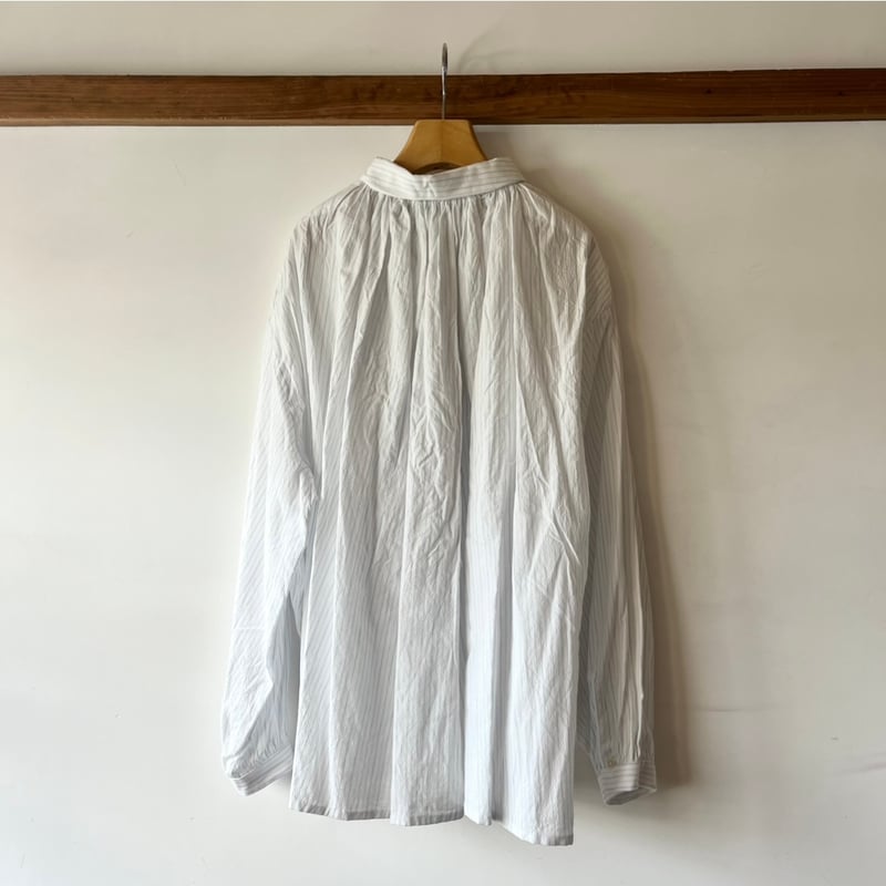 YAECA CANVAS DESIGN GATHER BLOUSE 94106 | BENTO