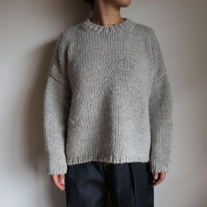 TORICI トリチ AIRセーター ニット アルパカ グレー 定価46200円 TORICI AIRセータートリチグレー