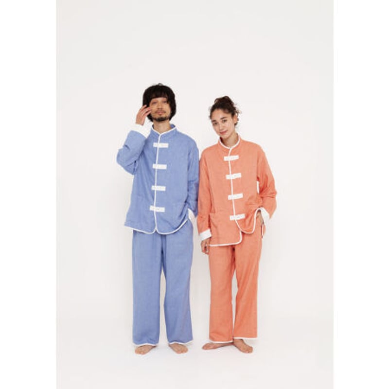 NOWHAW “kung-fu” pajama #twill_chambray | BENTO 