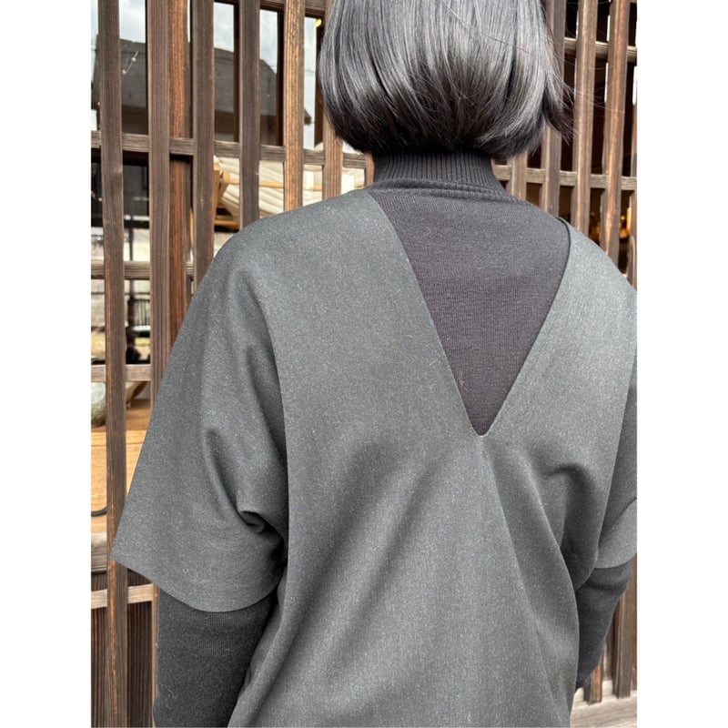 YAECA CONTEMPO WOMEN V CUT JUMPSUIT SLEEVELESS - サロペット 