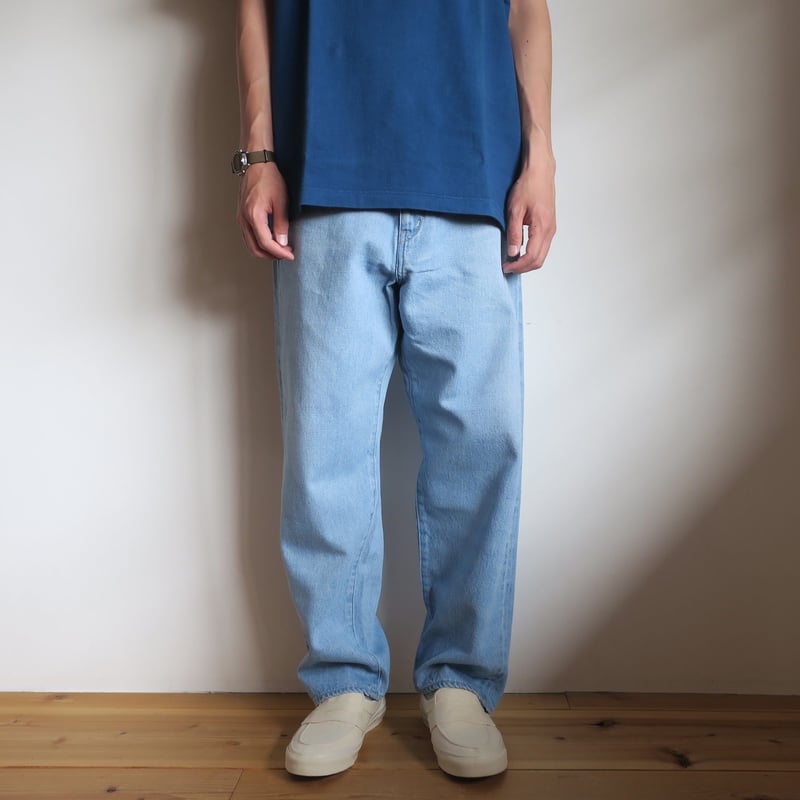 YAECA MEN WIDE STRAIGHT DENIM 13-11U | BENTO