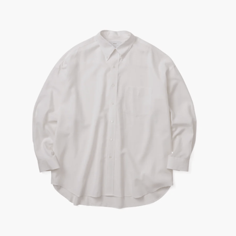 Graphpaper MEN Linen Cupro Oversized B.D. Shirt...