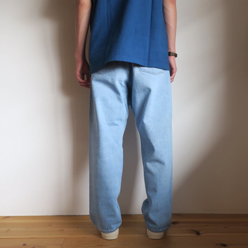 YAECA MEN WIDE STRAIGHT DENIM 13-11U | BENTO