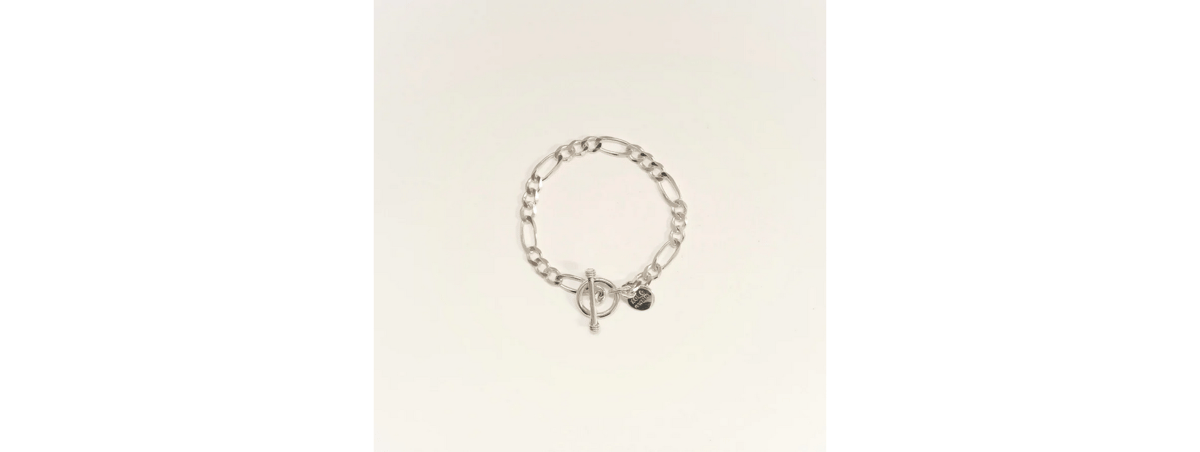 XOLO JEWELRY Claw Link Bracelet 6mm 17cm XOB012 XOLO JEWELRY Claw Link Bracelet 6mm 17cm XOB012