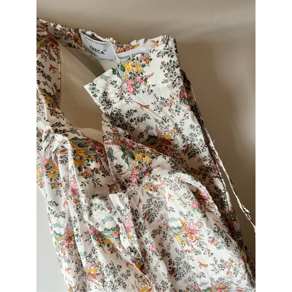YAECA CANVAS DESIGN GATHER SKIRT 94658 | BENTO