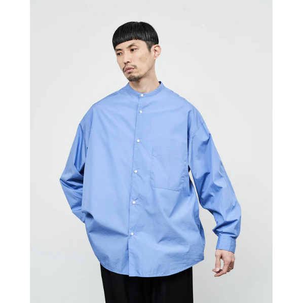 Graphpaper MEN Broad L/S Oversized Band Collar