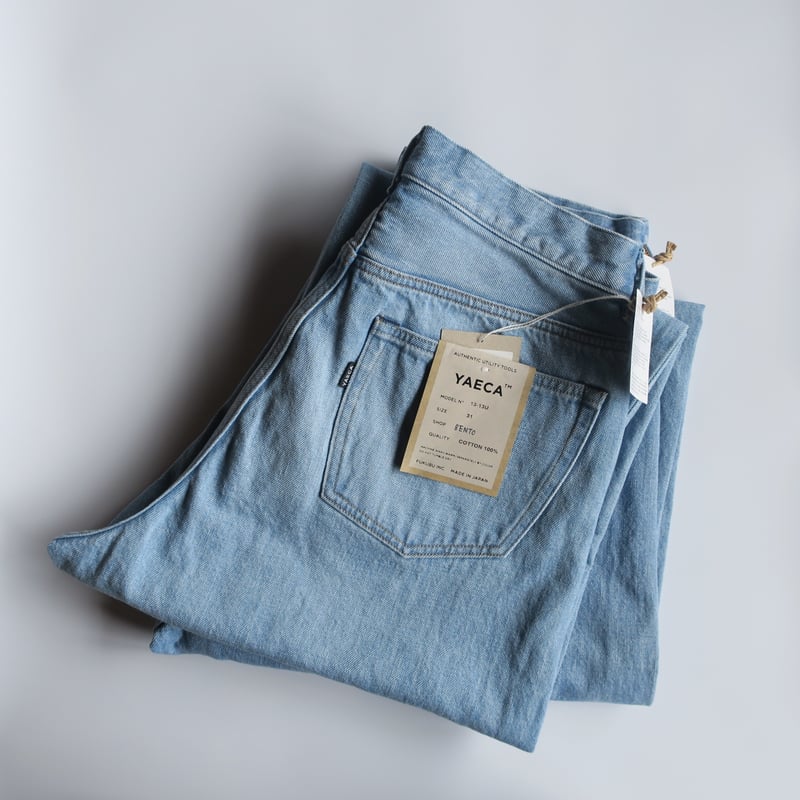 YAECA MEN WIDE STRAIGHT DENIM 13-11U | BENTO