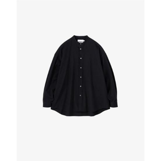 Graphpaper WOMEN Silk Noil Viscose Band Collar 
