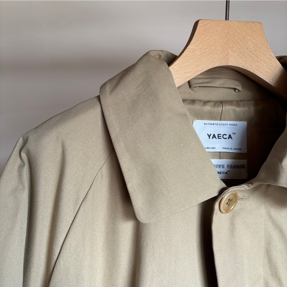 YAECA 13AW Hooded Soutien Collar Coat-M