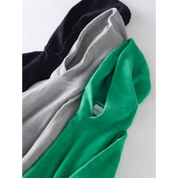 walenode　Organic cotton mole Hoodie sweater　３colors　wn22-13fw135-kw