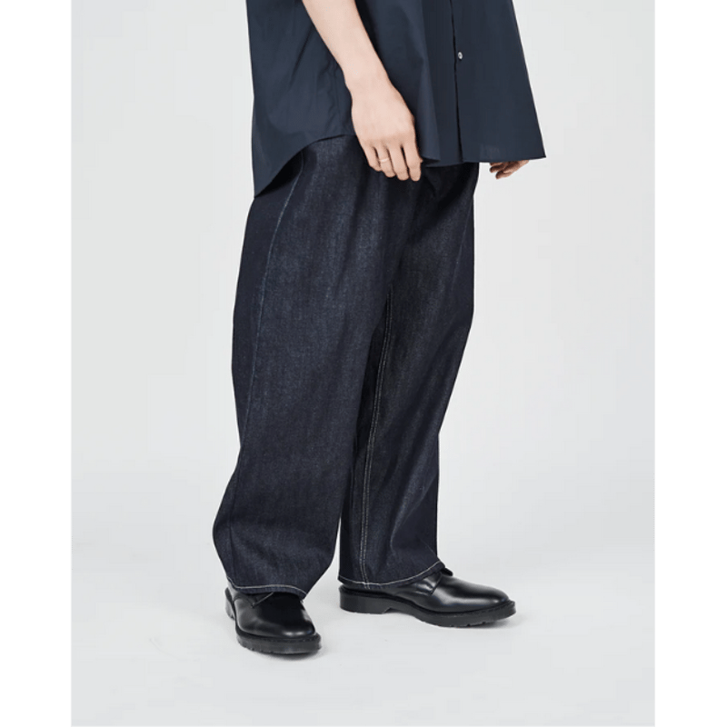 Graphpaper MEN Selvage Denim Two Tuck Pants GU2 Graphpaper MEN Selvage Denim Two Tuck Pants GU2