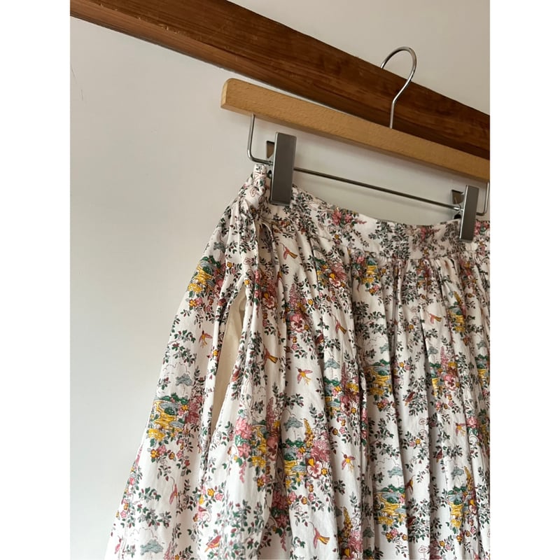 YAECA CANVAS DESIGN GATHER SKIRT 94658 | BENTO