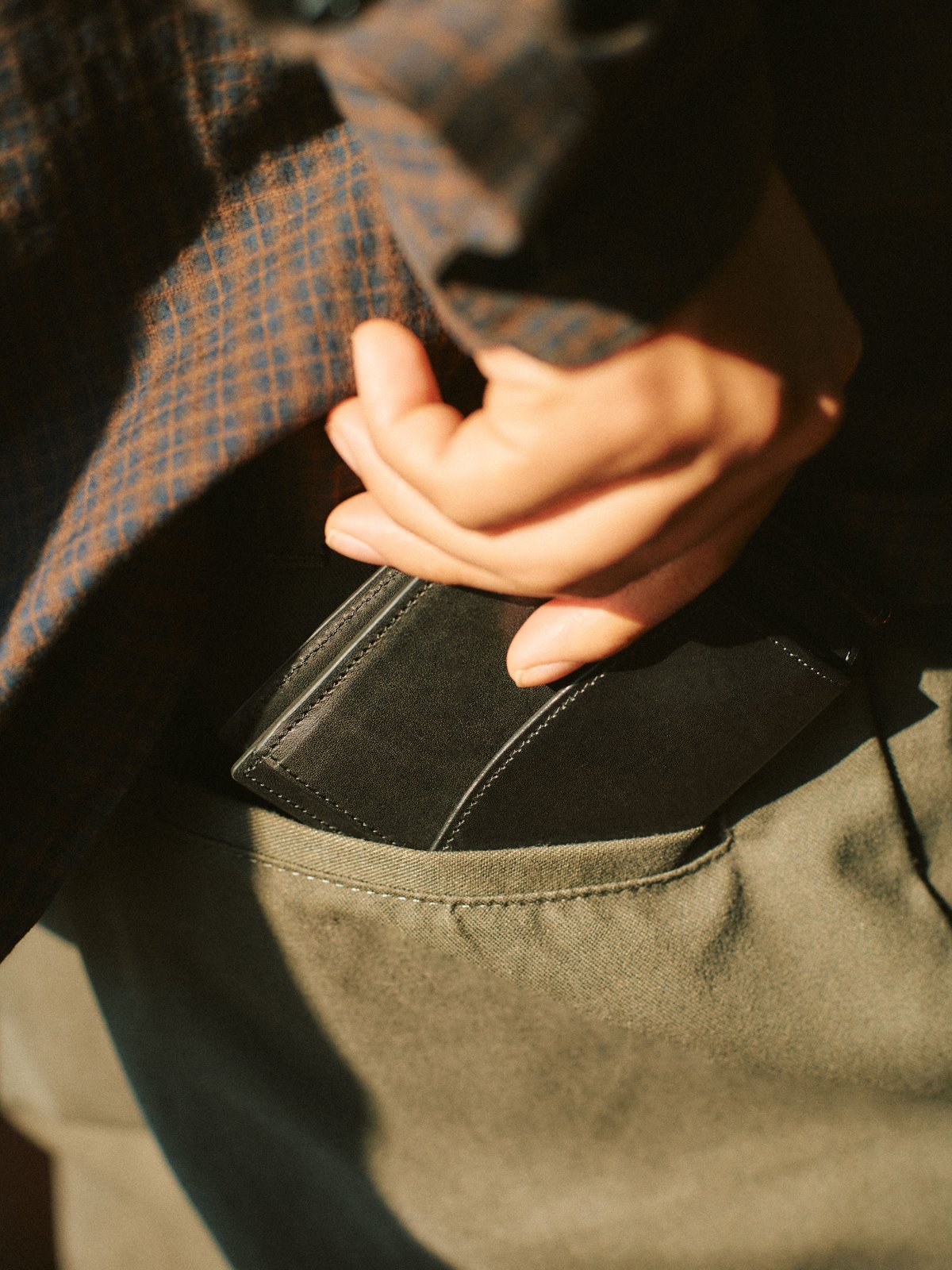 Bill clip wallet / Black | WARENFAUS