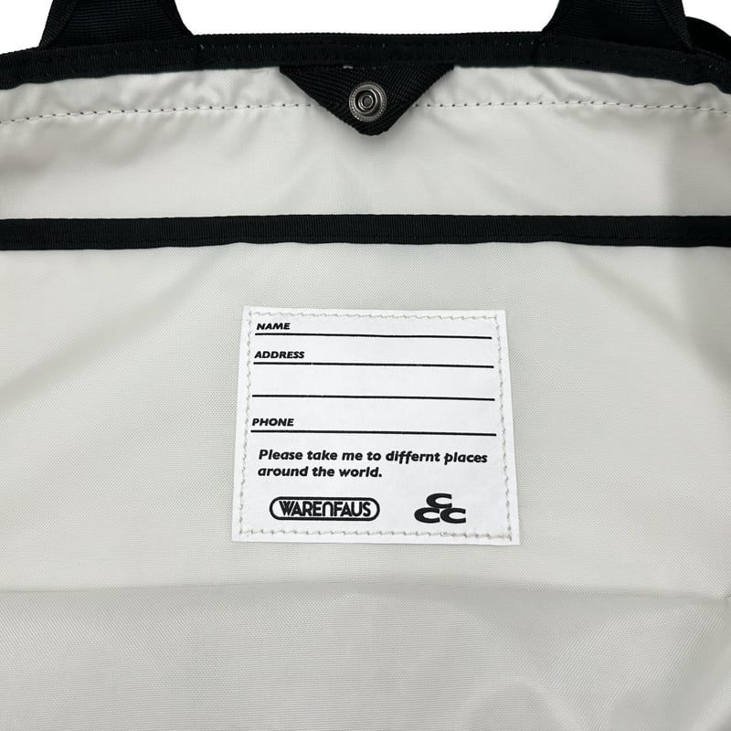 WARENFAUS x CTC STORE ROAMING BAG　BLACK WARENFAUS x CTC STORE ROAMING BAG BLACK