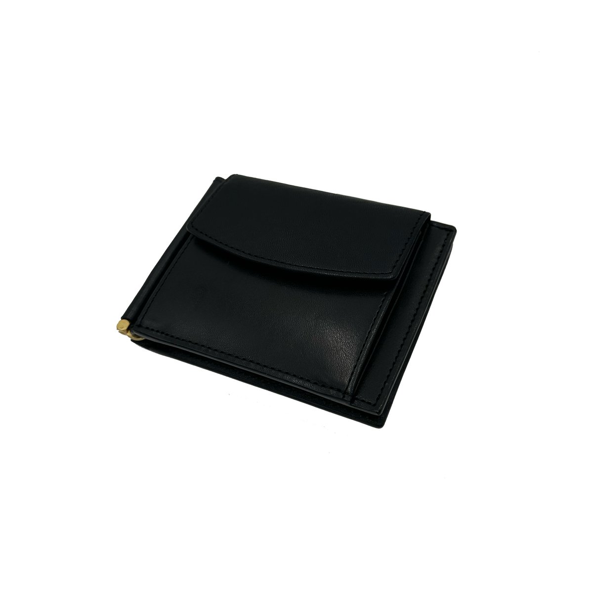 小物 WARENFAUS bill clip wallet black WARENFAUS / Bill clip wallet