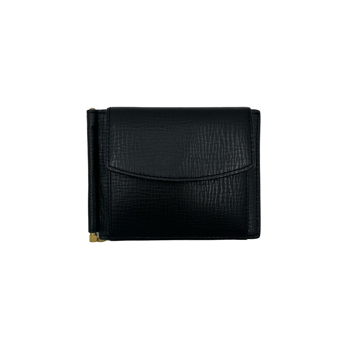 Bill clip wallet / Emboss black | WARENFAUS