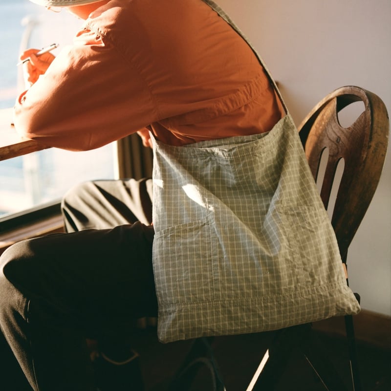 バッグ Warenfaus Plaid magazine shoulder warenfaus Plaid magazine shoulder / Sky